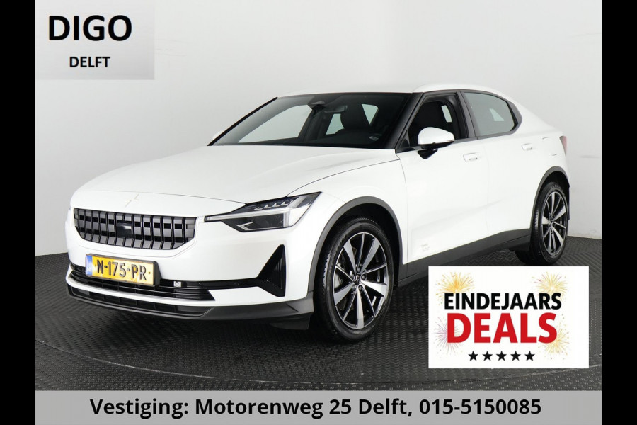 Polestar 2 LONG RANGE ACCU 90%! WLTP BEREIK 511 KM GARANTIE-2032* NAVI.APPLE/ANDROID.CAMERA.BIJNA 2022.