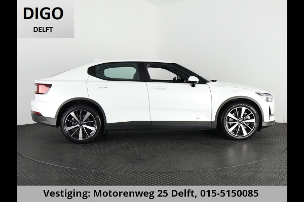 Polestar 2 LONG RANGE ACCU 90%! WLTP BEREIK 511 KM GARANTIE-2032* NAVI.APPLE/ANDROID.CAMERA.BIJNA 2022.
