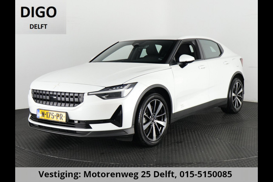 Polestar 2 LONG RANGE ACCU 90%! WLTP BEREIK 511 KM GARANTIE-2032* NAVI.APPLE/ANDROID.CAMERA.BIJNA 2022.
