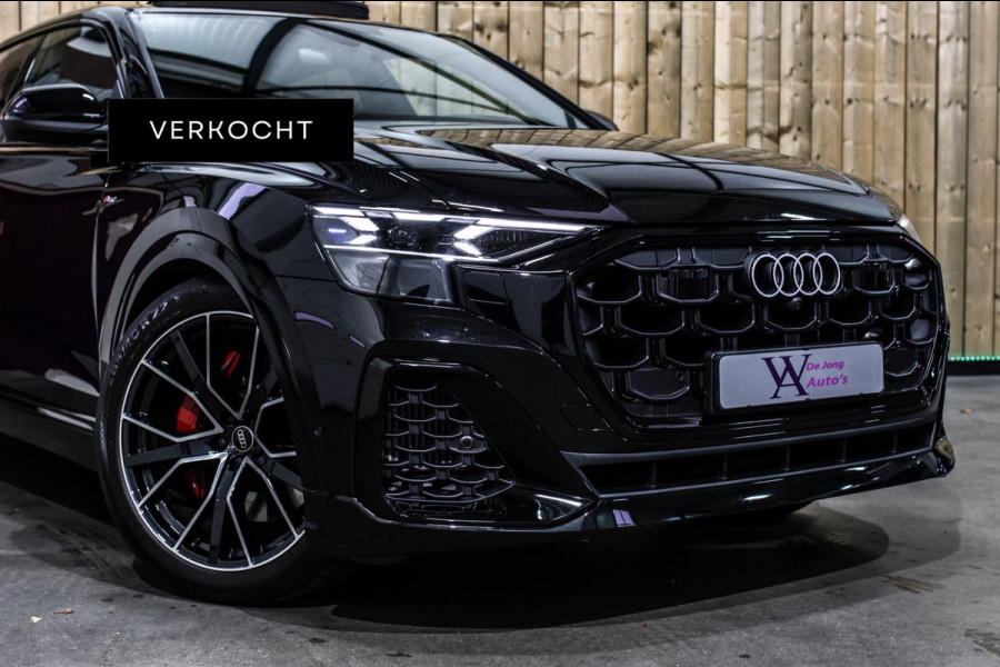 Audi Q8 60 TFSI e Quattro Competition *Pano*RS-Stoelen*B&O*4-Wiel besturing*360 Camera*
