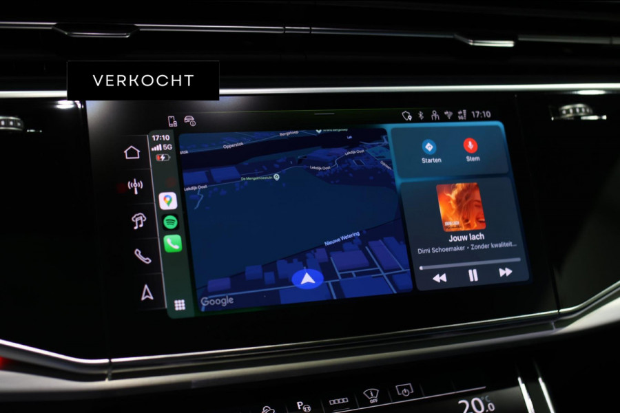 Audi Q8 60 TFSI e Quattro Competition *Pano*RS-Stoelen*B&O*4-Wiel besturing*360 Camera*