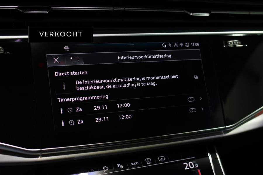 Audi Q8 60 TFSI e Quattro Competition *Pano*RS-Stoelen*B&O*4-Wiel besturing*360 Camera*