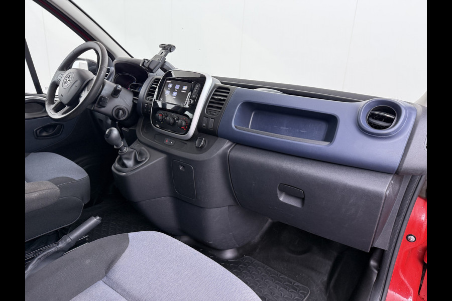 Opel Vivaro D 126PKDubbele Cabine 5-Persoons L2H1 Trekhaak Camera Navi Airco Cruise Control Pdc Sport EcoFlex 1.6CDTI Euro 6 Betonplex Vloer Wandbetimmering Schuifdeur 1e Eigenaar Origineel Nederlandse Auto