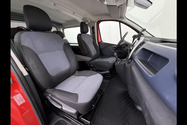 Opel Vivaro D 126PKDubbele Cabine 5-Persoons L2H1 Trekhaak Camera Navi Airco Cruise Control Pdc Sport EcoFlex 1.6CDTI Euro 6 Betonplex Vloer Wandbetimmering Schuifdeur 1e Eigenaar Origineel Nederlandse Auto