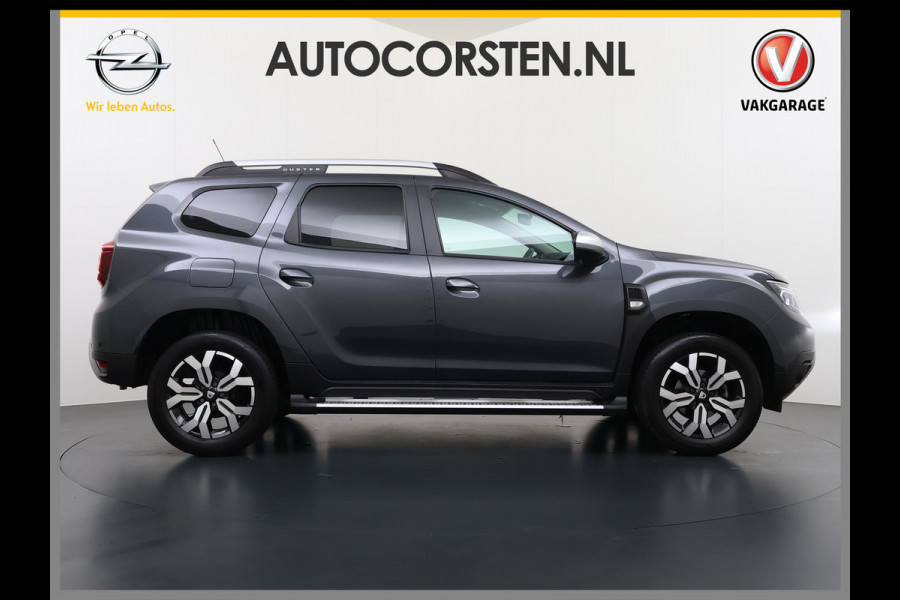 Dacia Duster T92pk TCe Bi-Fuel LPG Trekhaak 360°Camera Apple Carplay/Android AutoEcc Navi* Cruise Control Pdc Prestige Lmv 17" Bluetooth Privacy Glas Keyless Dodehoek detector Led LPG