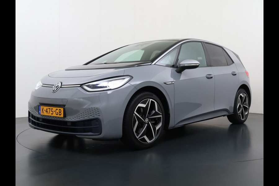 Volkswagen ID.3 First Plus 58kWh Navi-Pro Adap.Cruise Camera Lmv 19" Ecc Apple Carplay Android Auto SOH 91% Stoel+Stuurverwarming Lmv Matrix led Privacy Glas Keyless Rijstrooksensor Origineel Nederlandse Auto