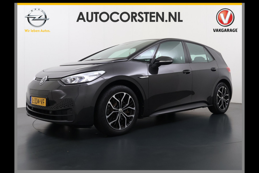Volkswagen ID.3 Pro 58kWh Apple Carplay Android Adap.Cruise App-Connect SOH 92% Navi Ecc Pdc-a+v Voorklimatisering Stoelverwarming Bordherkenning Lane-Assist Lmv Led Rijstrooksensor Origineel Nederlandse Auto 1e eigenaar