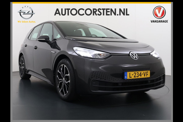 Volkswagen ID.3 Pro 58kWh Apple Carplay Android Adap.Cruise App-Connect SOH 92% Navi Ecc Pdc-a+v Voorklimatisering Stoelverwarming Bordherkenning Lane-Assist Lmv Led Rijstrooksensor Origineel Nederlandse Auto 1e eigenaar