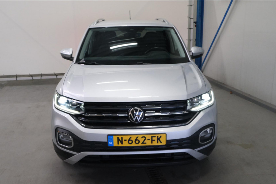 Volkswagen T-Cross 1.0 TSI Style Automaat > Virtual display < N.A.P. Airco, Cruise, Navi, Camera, PDC, Stoelverwarming.