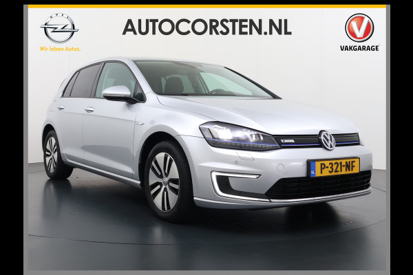Volkswagen e-Golf AUT Navi Ecc Climatronic Stoelverwarming Cruise Control Pdc Lmv Led Privacy Glas Regen-Lichtsensor Bluetooth Isofix SOH 85%