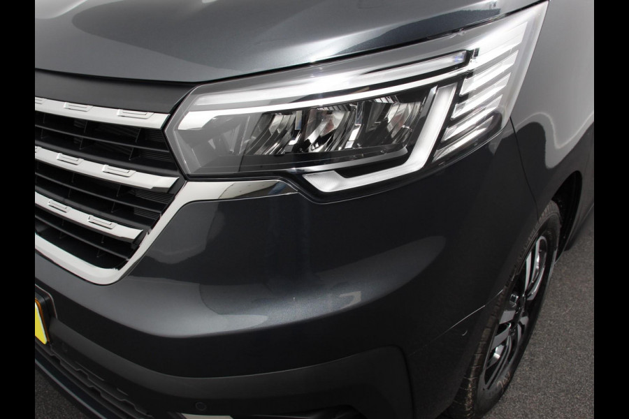 Renault Trafic 2.0 Blue dCi 150 Automaat L2H1 Adv. Dubbele Cabine Navigatie Airco Lichtmetalen velgen Betimmering Trekhaak Camera Parkeer sensoren Dab