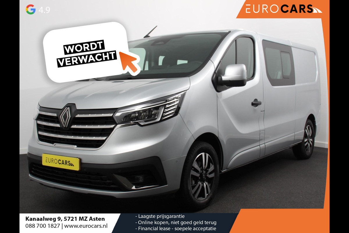 Renault Trafic 2.0 Blue dCi 150 Automaat L2H1 Advance DC Navigatie bluetooth DAB Camera Airco Trekhaak Houten bekleding Lichtmetalen velgen