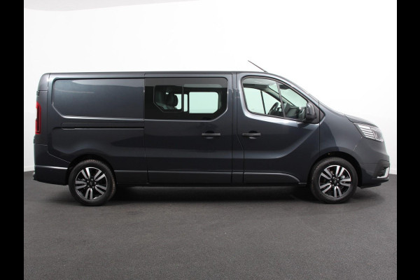 Renault Trafic 2.0 Blue dCi 150 Automaat L2H1 Adv. Dubbele Cabine Navigatie Airco Lichtmetalen velgen Betimmering Trekhaak Camera Parkeer sensoren Dab