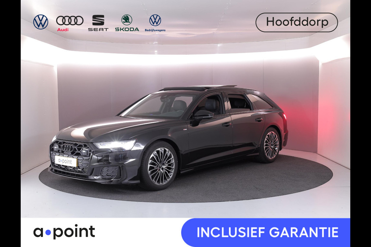 Audi A6 Avant 40 TFSI S edition Competition 204 pk S-tronic | Verlengde garantie | Navigatie | Panoramadak | Parkeersensoren | Achteruitrijcamera | Stoelverwarming | S-Line |