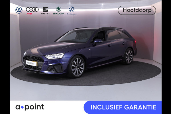 Audi A4 Avant 35 TFSI S edition Competition 150 pk S-tronic | Verlengde garantie | Navigatie | Parkeersensoren | LED koplampen | Stoelverwarming | S-Line |