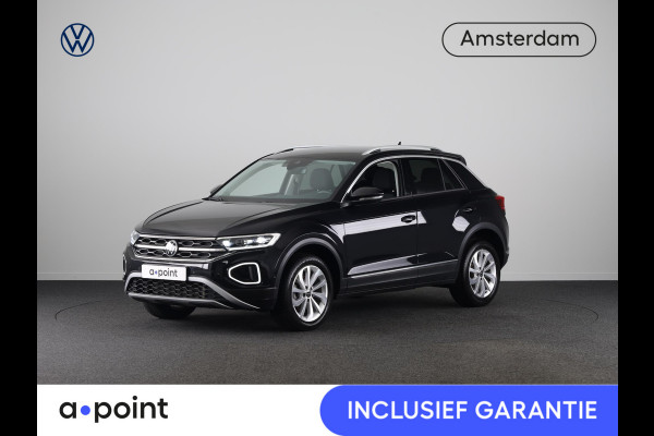 Volkswagen T-Roc 1.5 TSI Style 150 PK DSG | Private lease vanaf € 584,- pm | Trekhaak afneembaar | Navigatie | Stoel verwarming en massage | Alcantara |