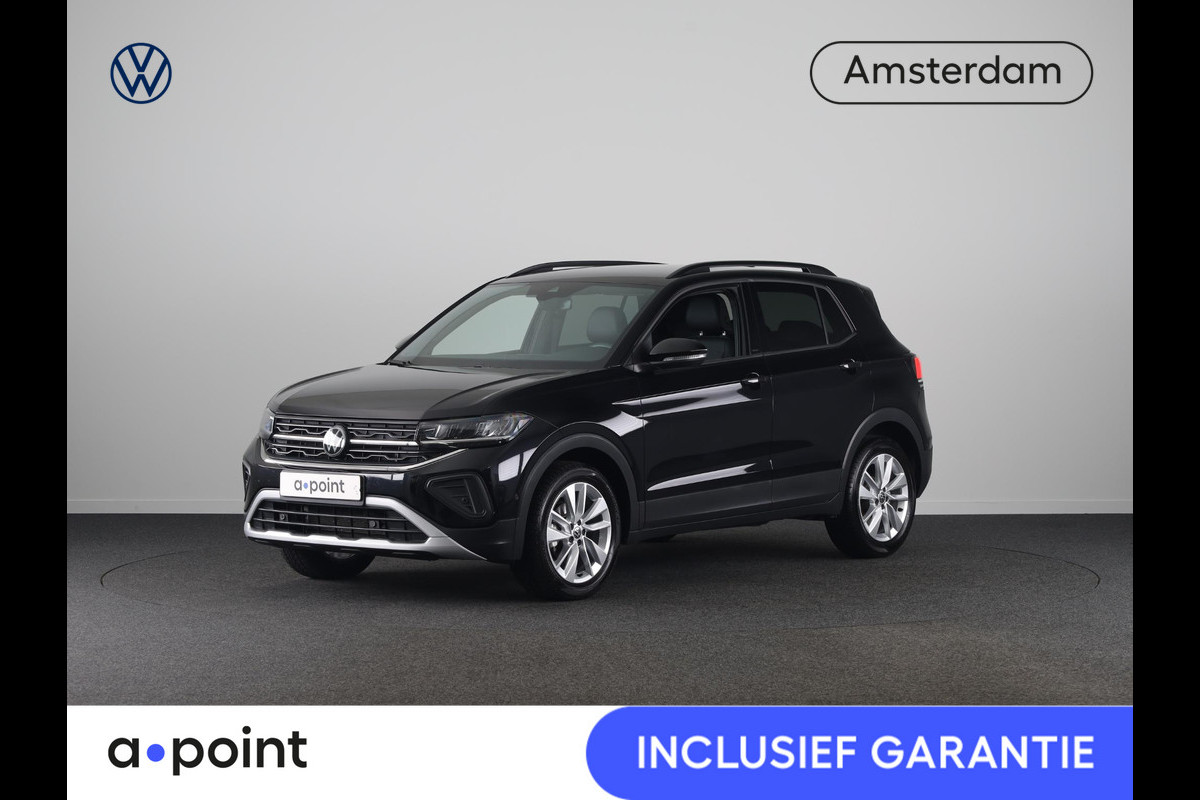 Volkswagen T-Cross 1.0 TSI Life Edition GOAL 116 pk Automaat (DSG) | Navigatie | Trekhaak (afneembaar) | Parkeersensoren (Park assist) | Stoelverwarming |