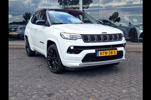 Jeep Compass 4xe 240 PHEV Hybrid Electric S 4WD | Leder | Camera | NAVI | LED | Adaptive CC | (occasion)
