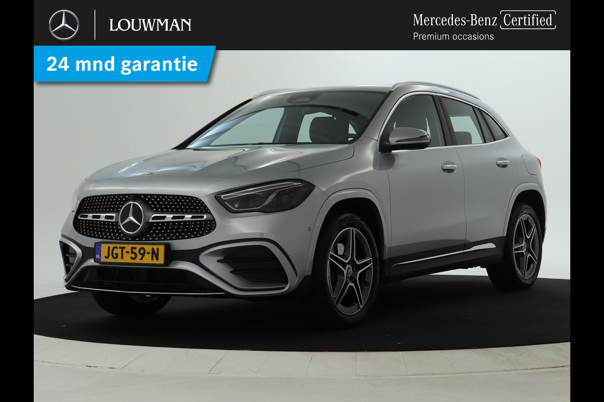 Mercedes-Benz GLA 250 e AMG Plug-In Hybride AMG Line | Dodehoek Assist | 11kW Laden | MiltiBeam Koplampen | Stuur en Stoelverwarming. Inclusief 24 maanden MB Certified garantie voor Europa.