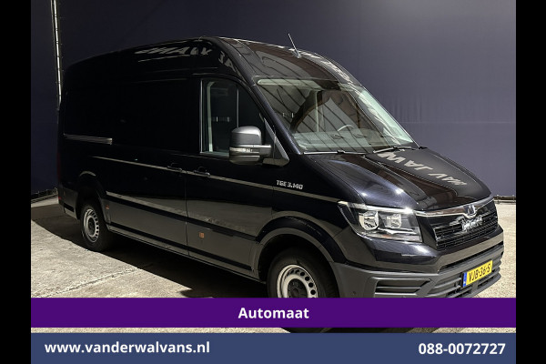 MAN TGE 2.0 141pk Automaat L3H3 (L2H2) Euro6 Airco | Navigatie | Camera | Cruisecontrol | Apple Carplay Android Auto, Chauffeursstoel, Parkeersensoren, Bijrijdersbank