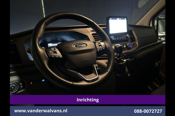 Ford Transit Custom 2.0 TDCI 130pk L2H1 Inrichting Euro6 Airco | Camera | Apple Carplay | LED | 2800kg Trekhaak | Cruisecontrol Android Auto, Stoelverwarming, Verwarmde voorruit, Parkeersensoren, Bijrijdersbank, Achterklep