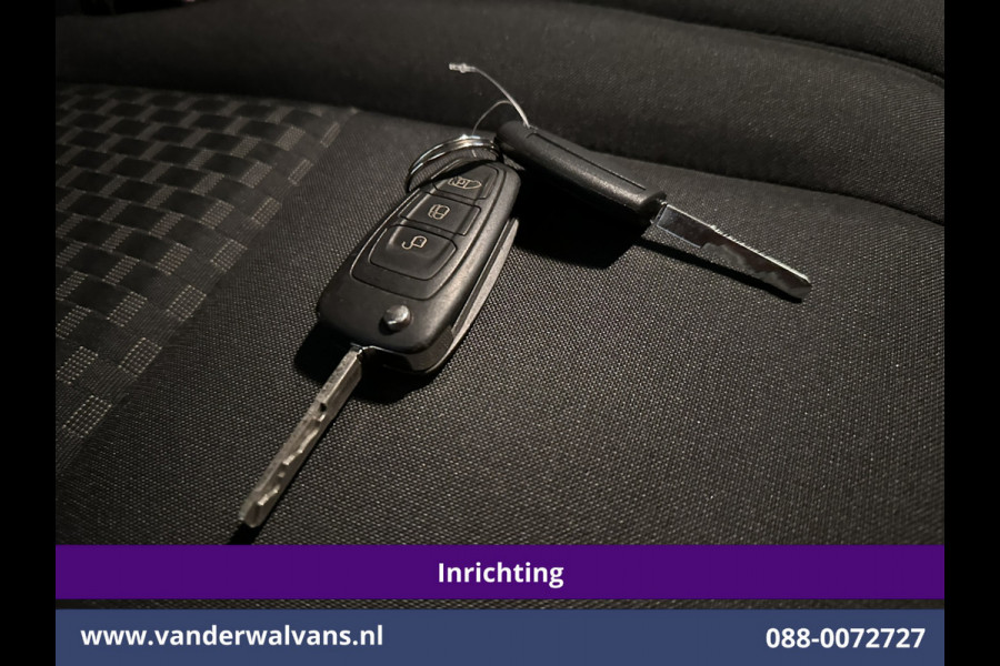 Ford Transit Custom 2.0 TDCI 130pk L2H1 Inrichting Euro6 Airco | Camera | Apple Carplay | LED | 2800kg Trekhaak | Cruisecontrol Android Auto, Stoelverwarming, Verwarmde voorruit, Parkeersensoren, Bijrijdersbank, Achterklep