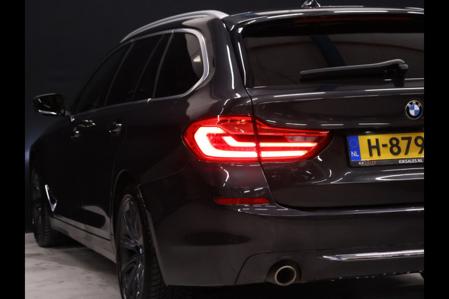 BMW 5 Serie Touring 520i High Executive Edition M Sport [TREKHAAK INKLAPBAAR, CAMERA, APPLE CARPLAY, ANDROID AUTO, MEMORY SEATS, M STUURWIEL, VOL LEDER, NIEUWSTAAT]