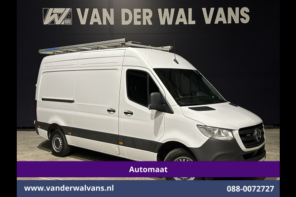 Mercedes-Benz Sprinter 317CDI 170pk 9G-Tronic Automaat L2H2 inrichting Euro6 Fabrieksgarantie Airco | 360 Graden Camera | Imperiaal Apple Carplay, Android Auto, Trekhaak, Cruisecontrol, Parkeersensoren, Bijrijdersbank