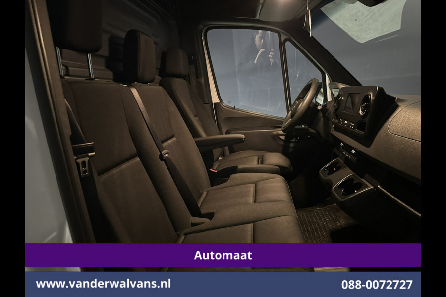 Mercedes-Benz Sprinter 317CDI 170pk 9G-Tronic Automaat L2H2 inrichting Euro6 Fabrieksgarantie Airco | 360 Graden Camera | Imperiaal Apple Carplay, Android Auto, Trekhaak, Cruisecontrol, Parkeersensoren, Bijrijdersbank