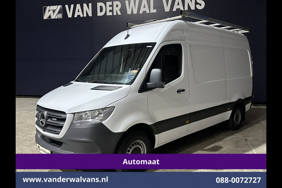 Mercedes-Benz Sprinter 317CDI 170pk 9G-Tronic Automaat L2H2 inrichting Euro6 Fabrieksgarantie Airco | 360 Graden Camera | Imperiaal Apple Carplay, Android Auto, Trekhaak, Cruisecontrol, Parkeersensoren, Bijrijdersbank
