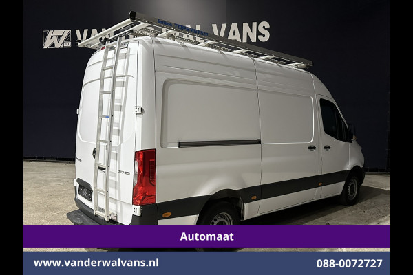 Mercedes-Benz Sprinter 317CDI 170pk 9G-Tronic Automaat L2H2 inrichting Euro6 Fabrieksgarantie Airco | 360 Graden Camera | Imperiaal Apple Carplay, Android Auto, Trekhaak, Cruisecontrol, Parkeersensoren, Bijrijdersbank