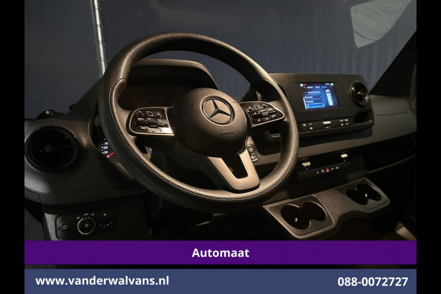 Mercedes-Benz Sprinter 317CDI 170pk 9G-Tronic Automaat L2H2 inrichting Euro6 Fabrieksgarantie Airco | 360 Graden Camera | Imperiaal Apple Carplay, Android Auto, Trekhaak, Cruisecontrol, Parkeersensoren, Bijrijdersbank