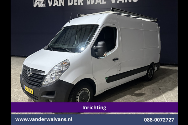 Opel Movano 2.3 CDTI 146pk L2H2 Inrichting Euro6 Airco | Imperiaal | Camera | Navigatie | 2500kg Trekhaak Cruisecontrol, Parkeersensoren, Bijrijdersbank