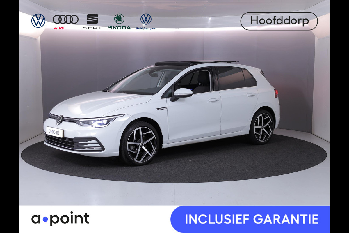Volkswagen Golf 1.5 eTSI Style 50pk DSG| Pano-dak| Camera| 17'LM-velgen| Voorstoelen verwarmd en massage