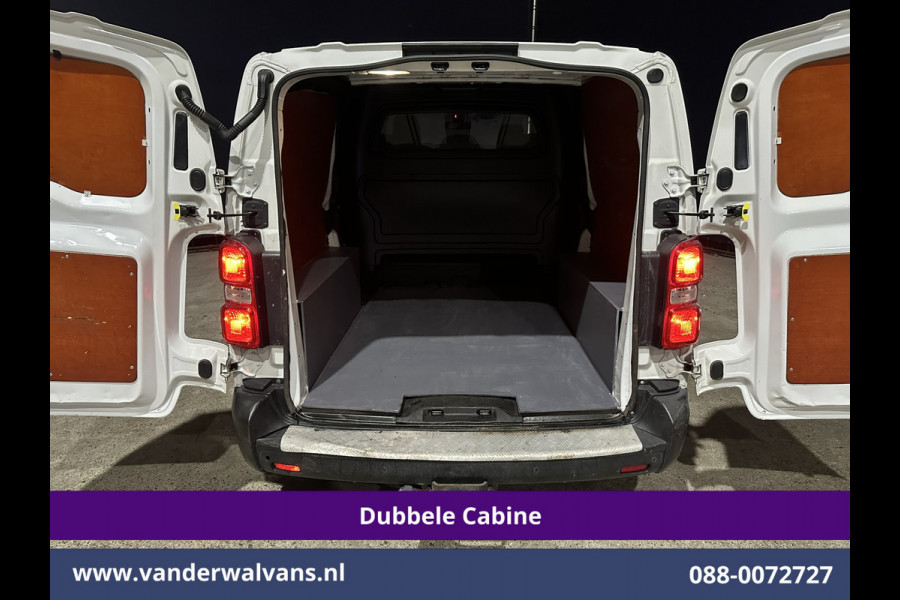 Opel Vivaro 2.0 CDTI 123pk L3H1 Dubbele Cabine Euro6 Airco | 5-zits | Camera | 2500kg trekhaak Cruisecontrol, Parkeersensoren