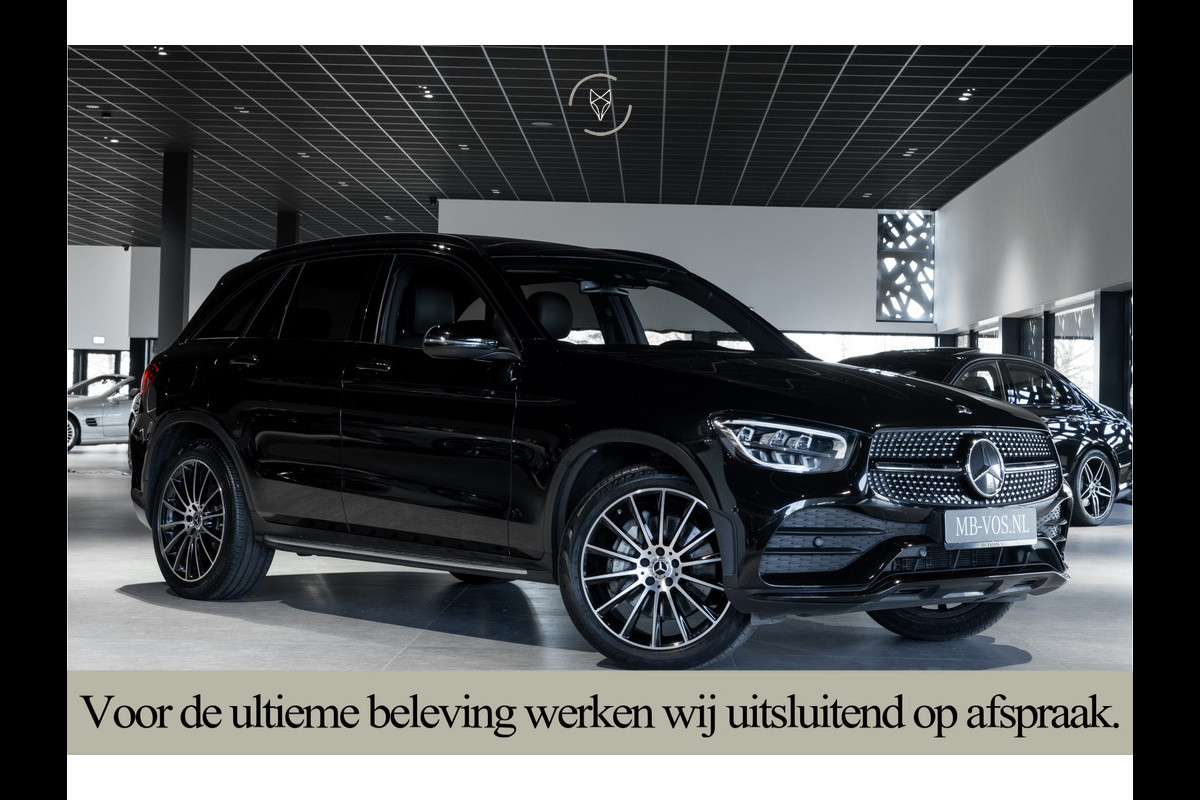 Mercedes-Benz GLC 200 4-M AMG Night|Panorama|20"|Trekhaak|MBUX|Spoorpakket|Sfeerverlichting|Treeplanken|New Service