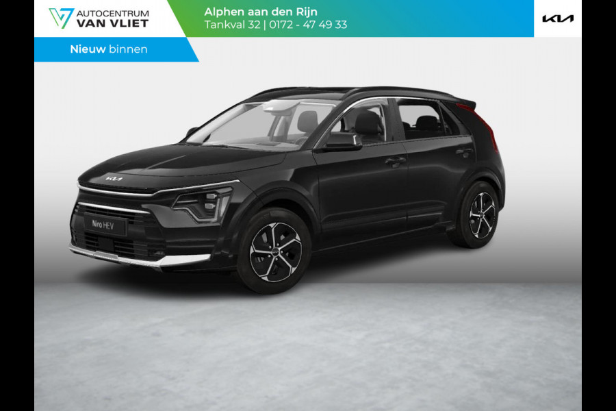 Kia Niro 1.6 GDi Hybrid DynamicPlusLine | OP VOORRAAD | HUD | PDC | Schuif/kanteldak |