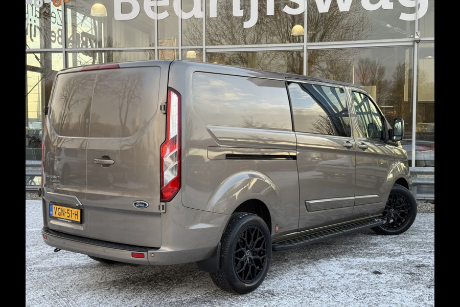 Ford Transit Custom 300 2.0 TDCI L2H1 Raptor DC | ZB Edition | NL-auto | 1e Eig | 2X Schuifd. | Sportvelgen | Treeplanken