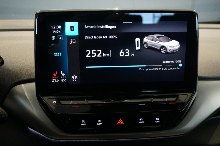 Volkswagen ID.4 First 77 kWh + WEGKLAPBARE TREKHAAK / STUURVERWARMING / VOORKLIMATISERING