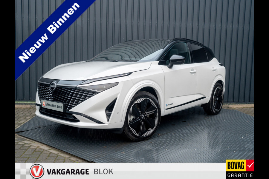 Nissan QASHQAI 1.5 e-Power N-Design | 20'' | Bose | 360 camera | Dodehoek sensoren | keyless | Panodak | Prijs Rijklaar!!