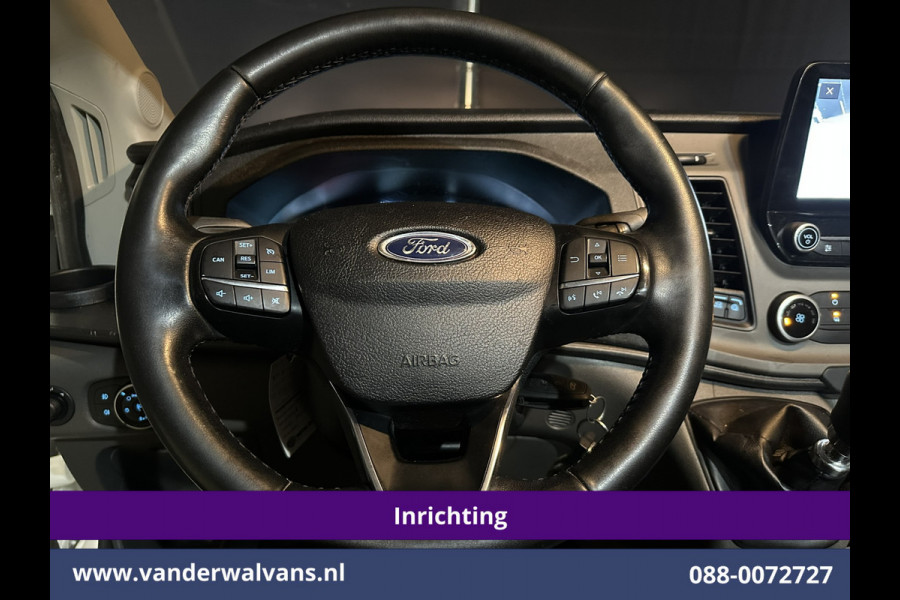 Ford Transit 2.0 TDCI 130pk L4H3 *Post NL inrichting* Euro6 Airco | Camera | Apple Carplay | Android Auto | Cruisecontrol Sidebars, Parkeersensoren, Verwarmde voorruit