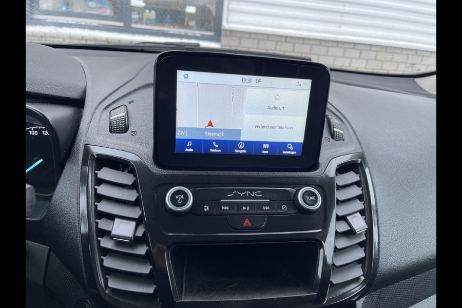 Ford Transit Connect 1.5 EcoBlue L2 Sport automaat / vaste prijs rijklaar € 14.950 ex btw / lease vanaf € 252 / dubbele schuifdeur / blauw metallic / camera / trekhaak / stoelverwarming / euro 6 !