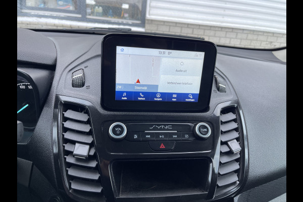 Ford Transit Connect 1.5 EcoBlue L2 Sport automaat / vaste prijs rijklaar € 14.950 ex btw / lease vanaf € 252 / dubbele schuifdeur / blauw metallic / camera / trekhaak / stoelverwarming / euro 6 !