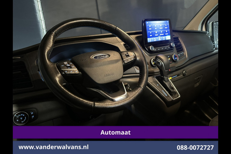 Ford Transit Custom 2.0 TDCI 130pk Automaat L1H1 Euro6 Airco | 2x zijdeur | LED | Camera | Navigatie | Apple Carplay Android Auto, Cruisecontrol, Stoelverwarming, Verwarmde voorruit, Parkeersensoren, Bijrijdersbank