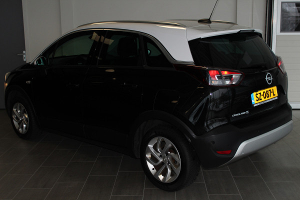 Opel Crossland X 1.2-131pk Turbo Innovation. Two tone. Erg nette en luxe hoogzitter voor nog jaren rijplezier ! Autm. airco, parkeersensoren v+a, camera, LM wielen, ergonomische voorstoelen, cruise control, side assist, navigatie, telefoonvoorb. etc.