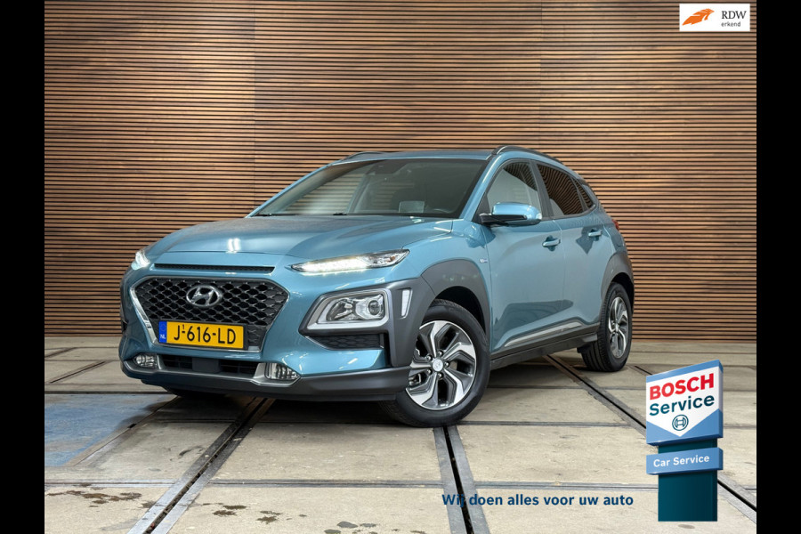 Hyundai Kona 1.6 GDI HEV Fashion Sky Automaat | Schuif/kanteldak | Carplay | Camera | HUD | Keyless