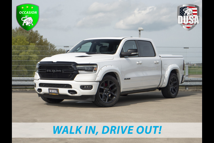 Dodge Ram 1500 Laramie | Night | Bushwalken | luchtvering | deksel in kleur Panoramadak, ALP