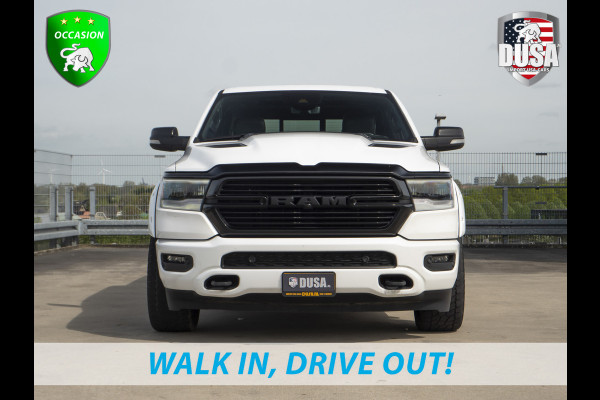 Dodge Ram 1500 Laramie | Night | Bushwalken | luchtvering | deksel in kleur Panoramadak, ALP