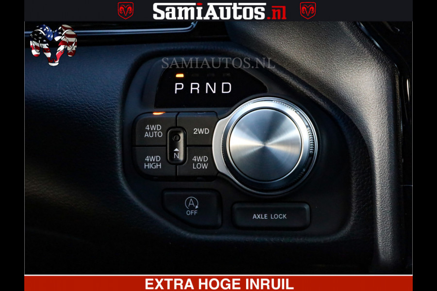 Dodge Ram 1500 PREMIUM | Full Option | De Meest Luxe Pick-Up in zijn Klasse | Comfortabele Dubbele Cabine met Royale 5 Zitplaatsen | BPM vrij | Nu Leverbaar uit Voorraad | Voorraad Nr 2230 - 8765