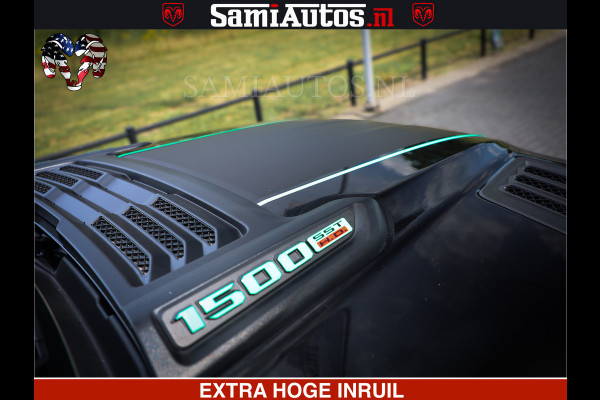 Dodge Ram 1500 Limited Night High Output 540HP 706Nm | Massage + Full Option | De Meest Luxe en Volle Pick-Up in zijn Klasse | Comfortabele Dubbele Cabine met Royale 5 Zitplaatsen | BPM vrij | Nu Leverbaar uit Voorraad | Voorraad Nr 2320 - 5138